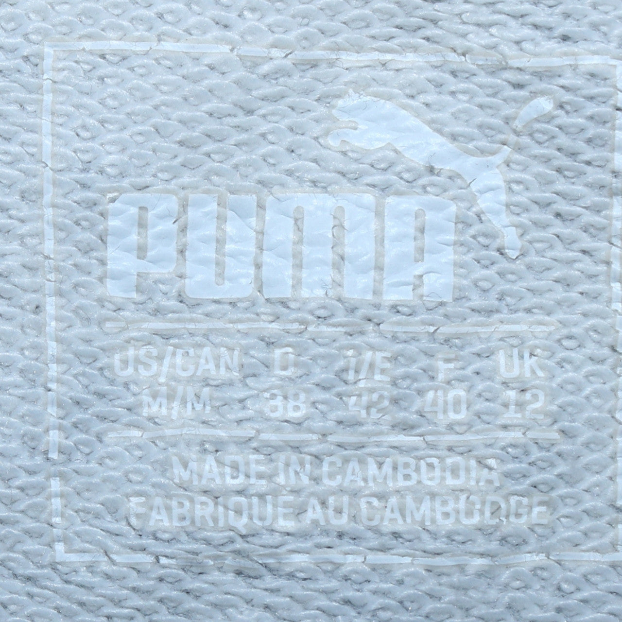 Puma Men's Grey Pullover Hoodie Size M Logo Fleece Sweatshirt