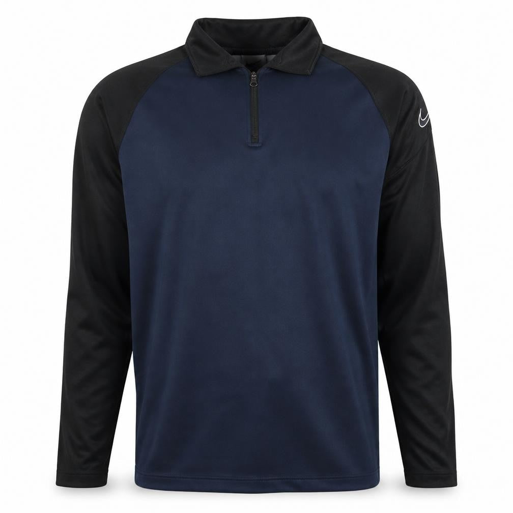 Nike Men's Blue 1/2 Zip Dri-Fit Sweatshirt Size S
