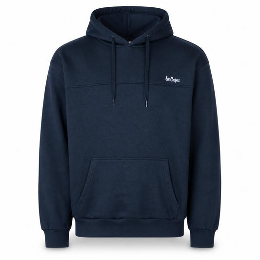 Lee Cooper Men’s Blue Pullover Hoodie Size L Regular Fit