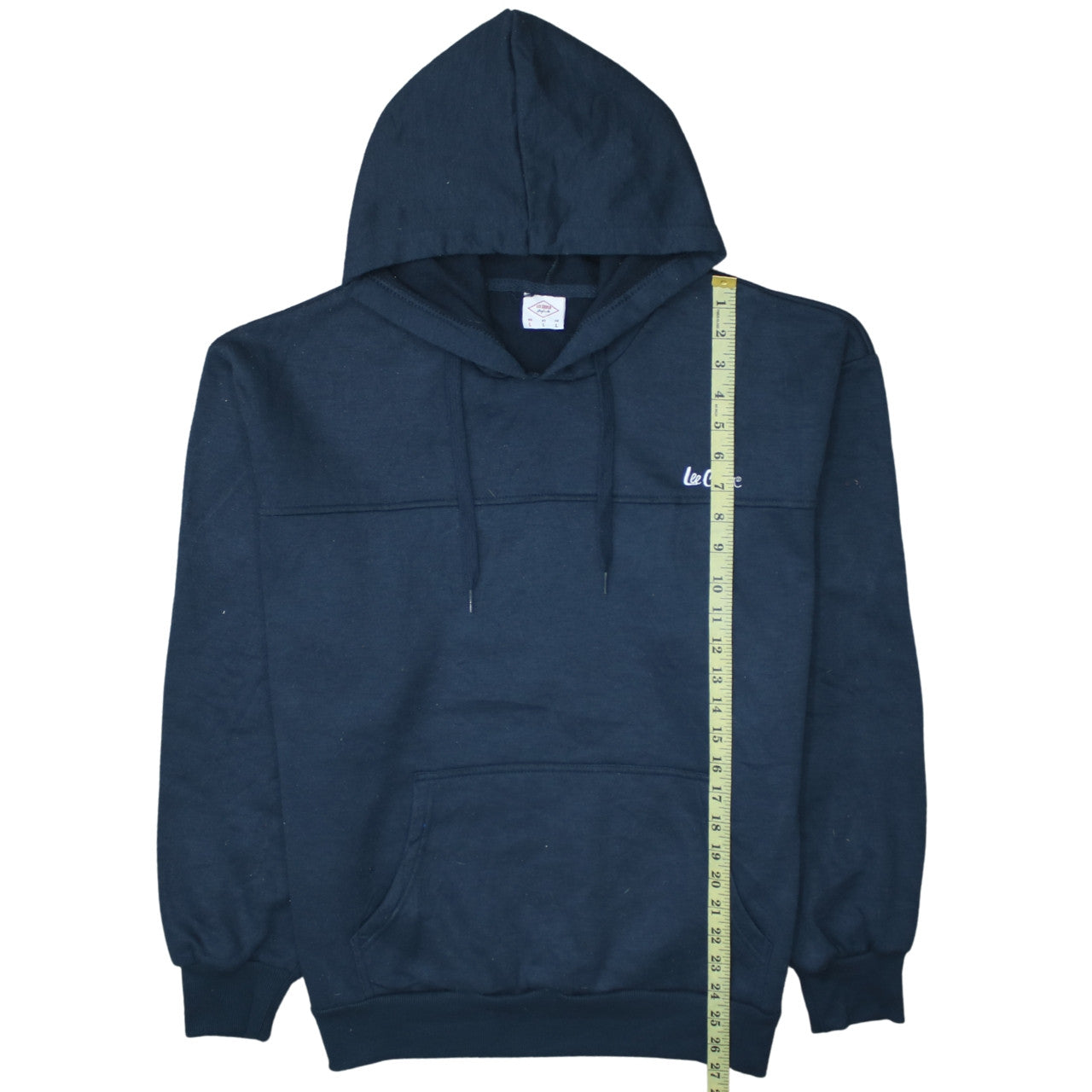 Lee Cooper Men’s Blue Pullover Hoodie Size L Regular Fit
