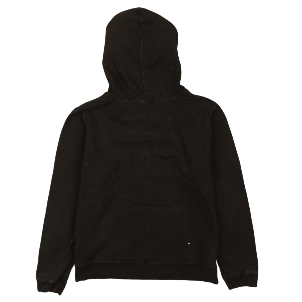 GAP Girls Black Pullover Hoodie Large Stretch Cotton Logo Sweatshirt