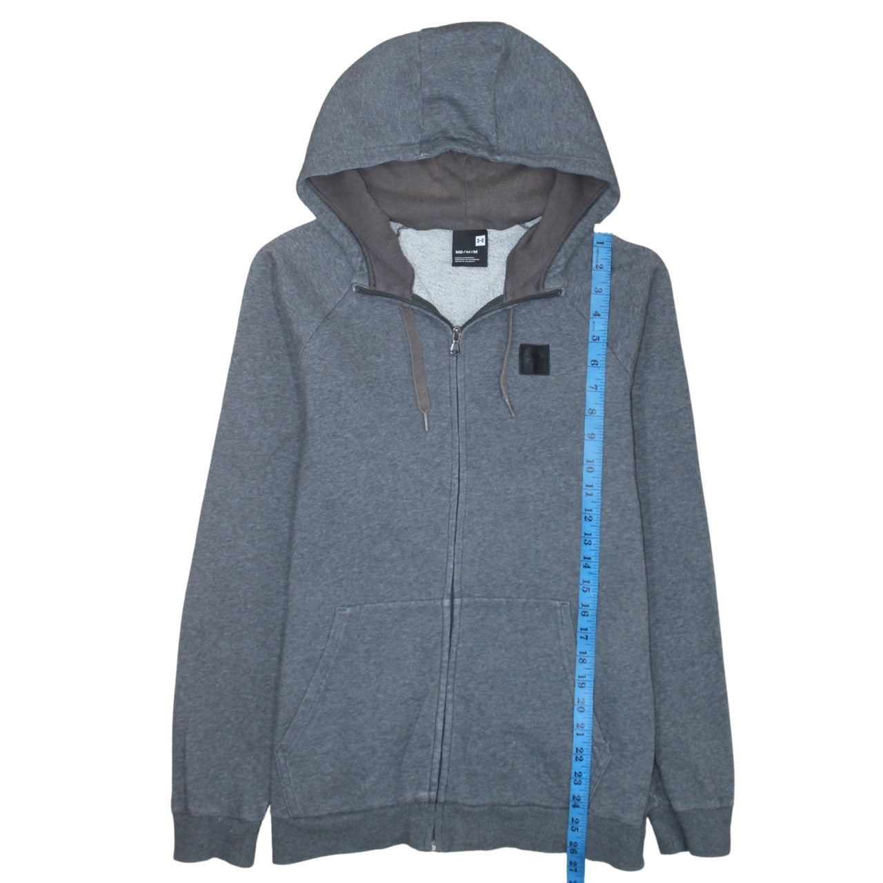 Under Armour Men's Grey Full Zip Hoodie Size M Classic Fit