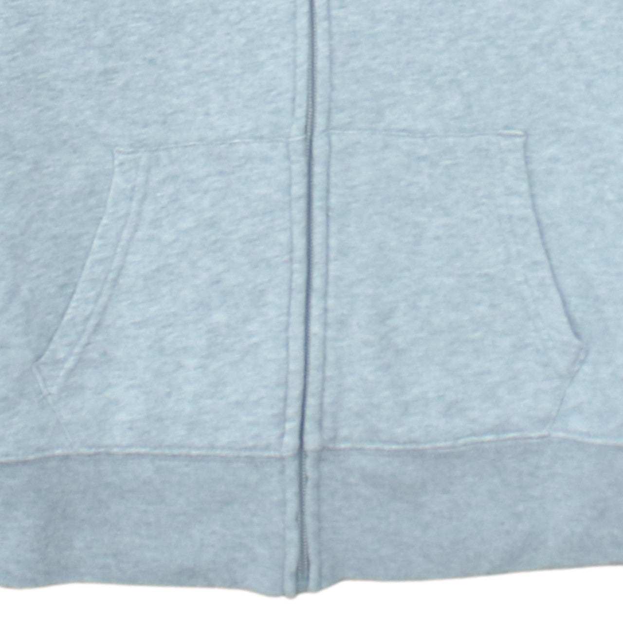 GAP Womens Grey Full Zip Hoodie Small Logo Print Casual Sweatshirt