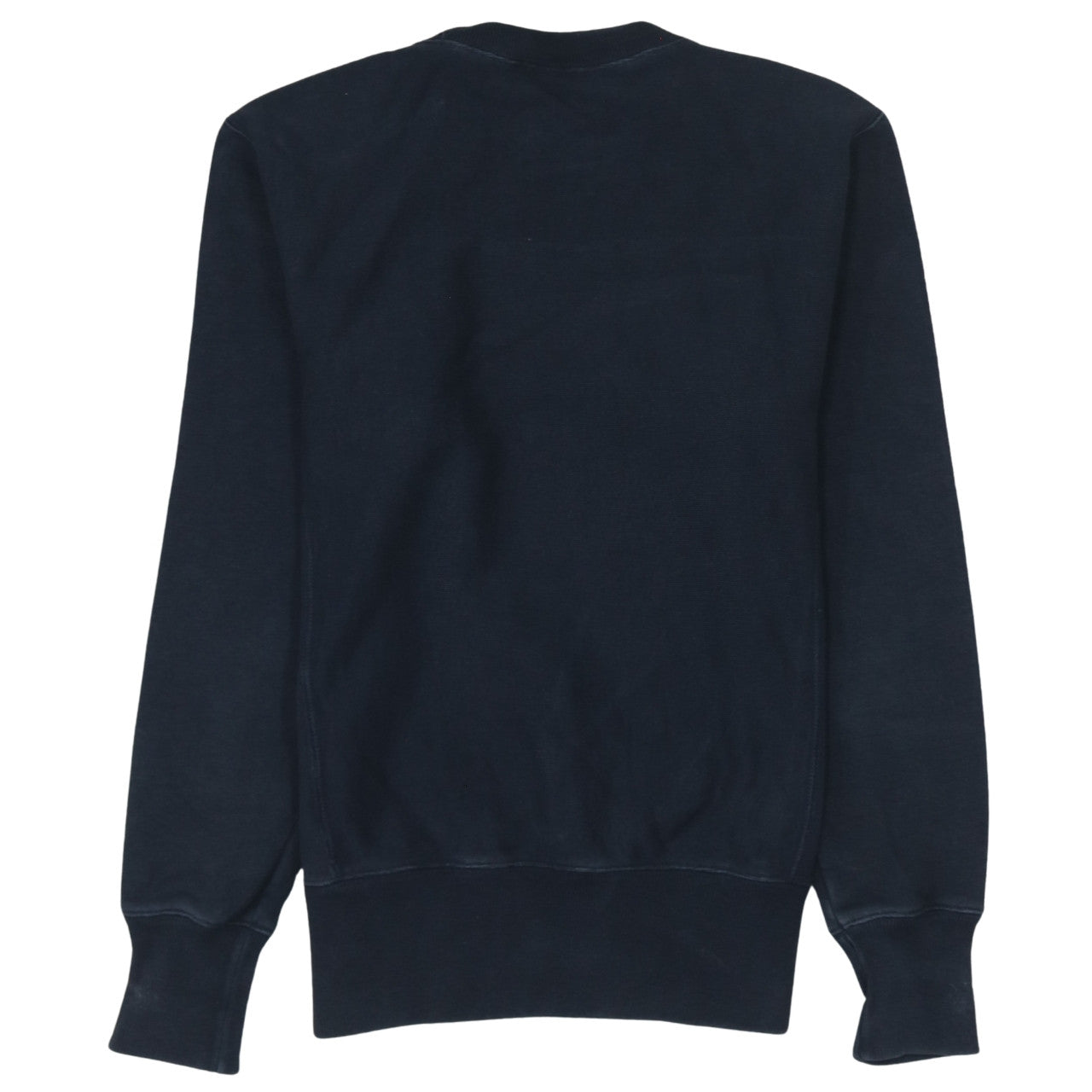 Champion Men's Blue Small Reverse Weave Crew Neck Sweatshirt