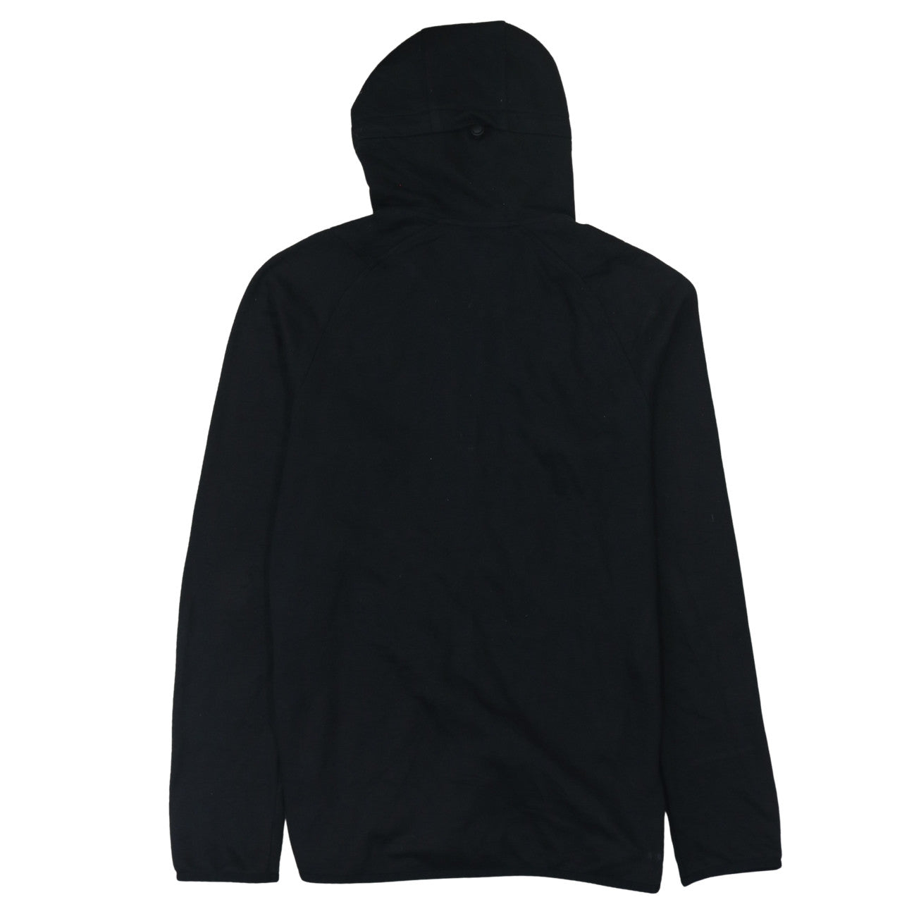 Adidas Men's Black Full Zip Hoodie Size M Lightweight Fleece