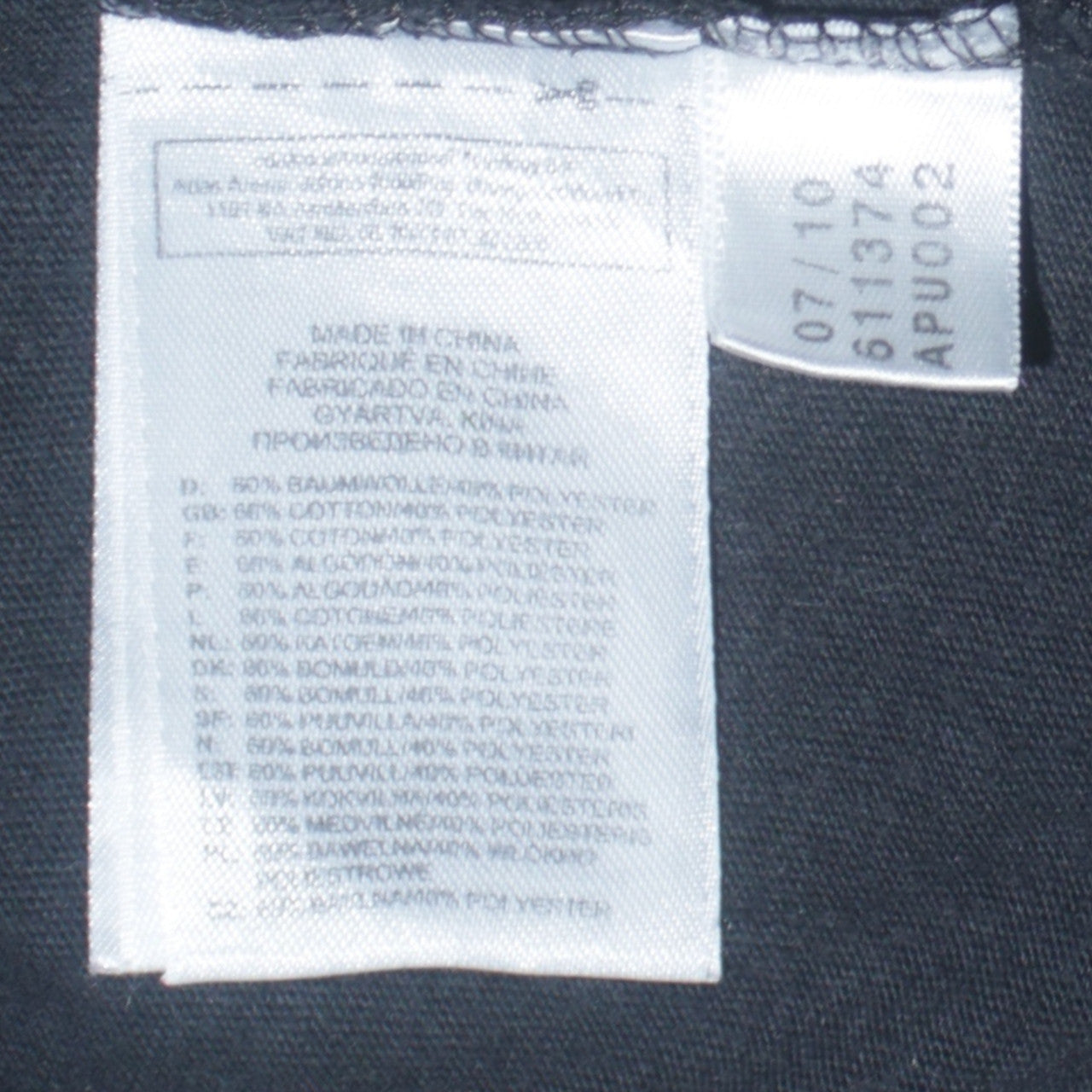 Adidas Mens Black Sports T-Shirt L Short Sleeve Crew Neck