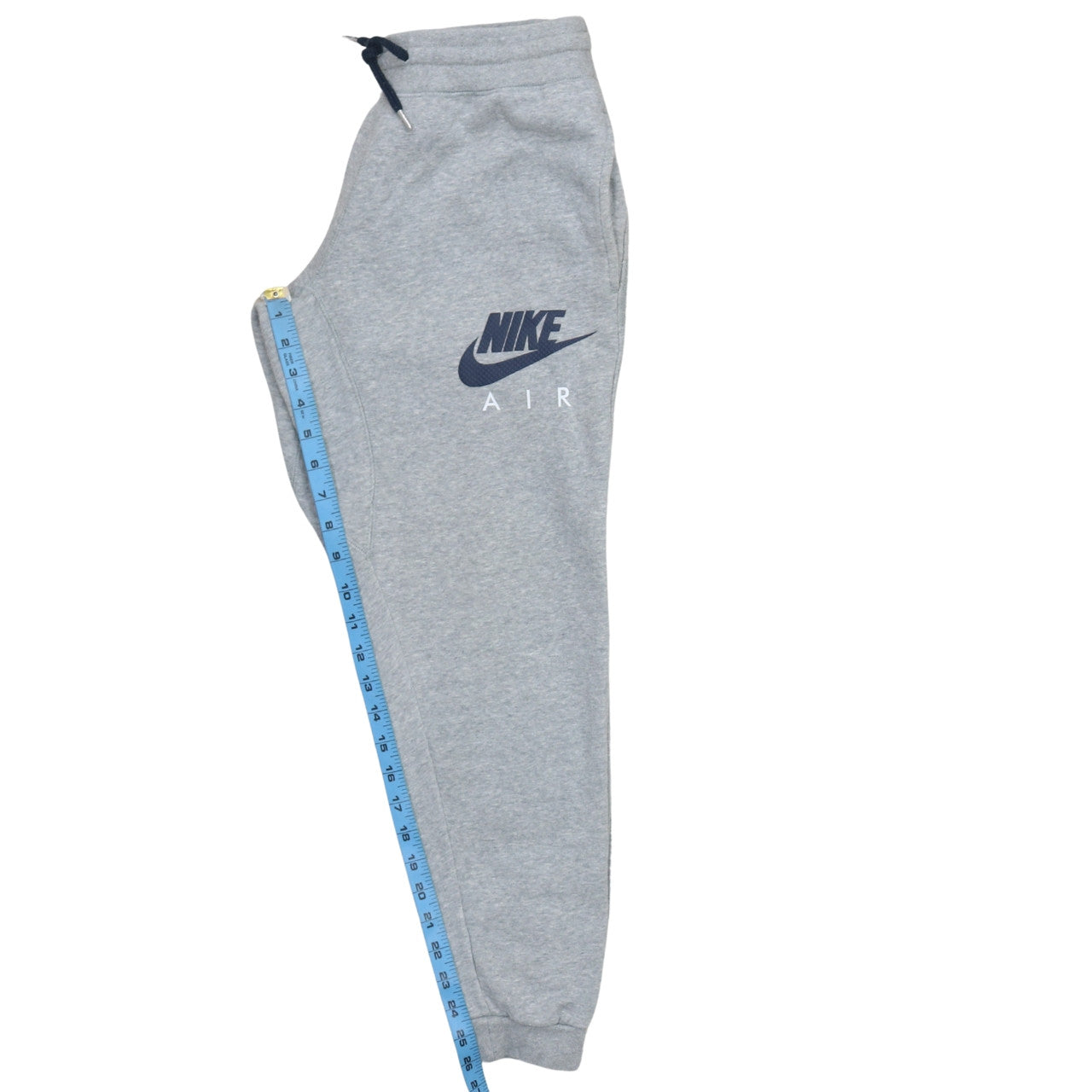 Nike Men's Grey Air Sweatpants Small Regular Fit Fleece Joggers