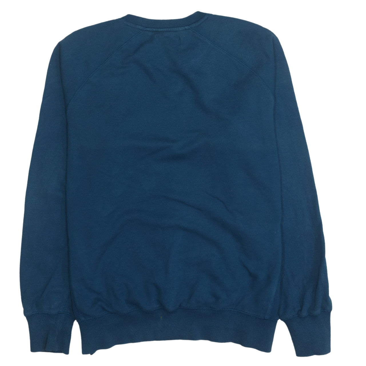 Fred Perry Men's Blue Cotton Crew Neck Sweatshirt Size M