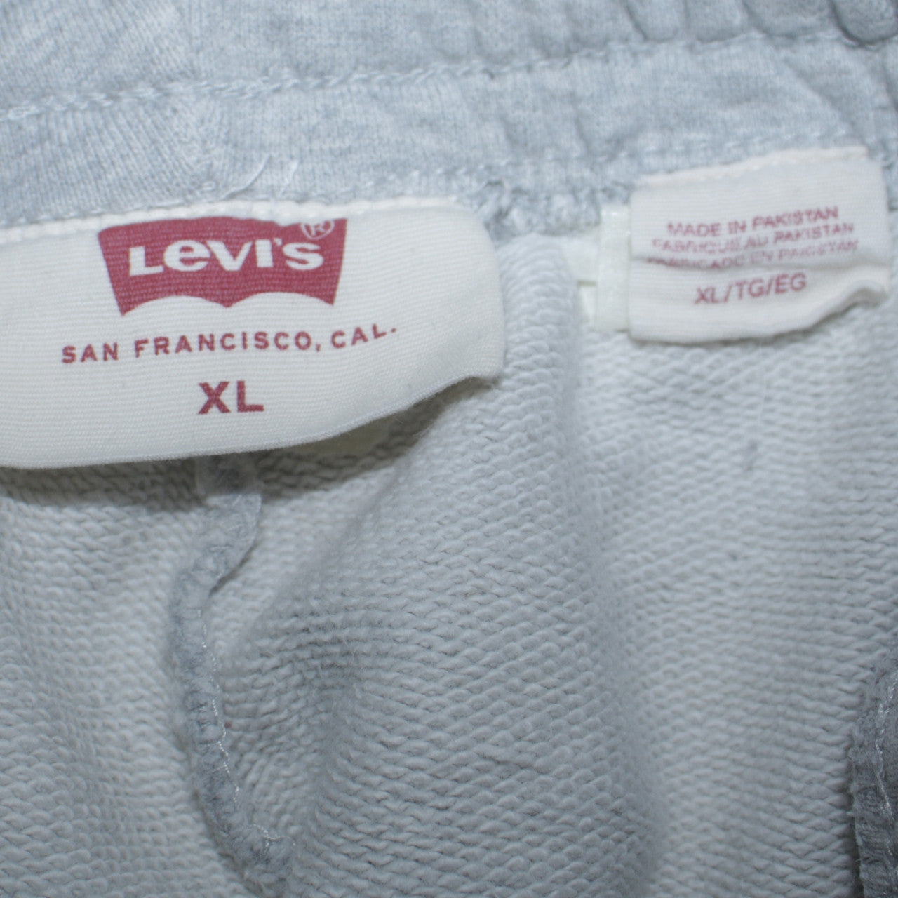 Levi's Men's Grey XL Sweatpants Elastic Waist Casual Joggers