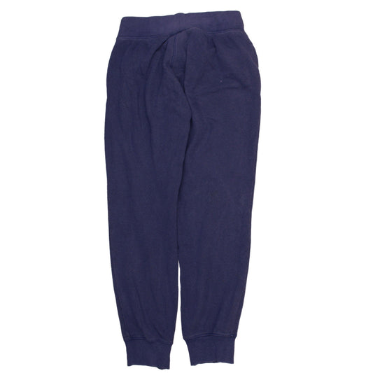 Adidas Womens Blue Jogger Sweatpants S Elastic Waist Logo