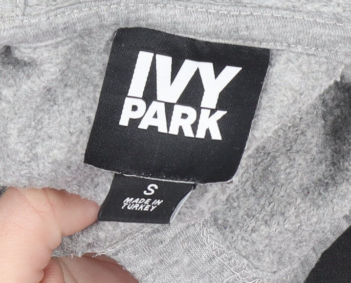 Additional view of Ivy Park women’s grey hoodie small pullover hooded sweatshirt