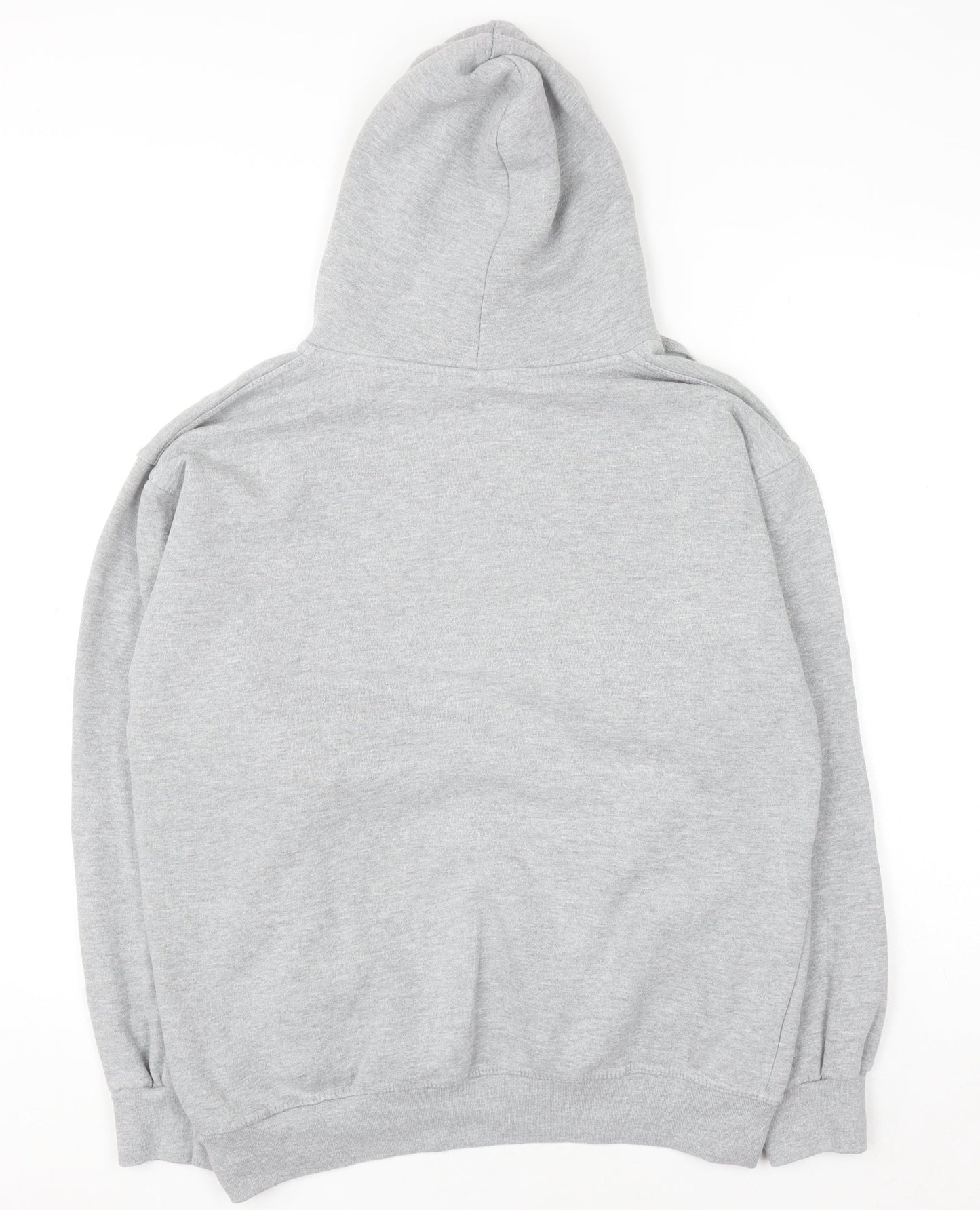River Wear Men's Grey Pullover Hoodie M Embroidered Banff Canada Fleece