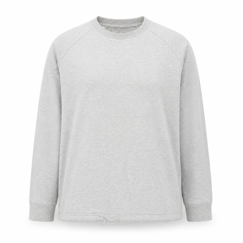 Pull&Bear Women's Grey Crew Neck Long Sleeve Pullover Sweatshirt Size 12
