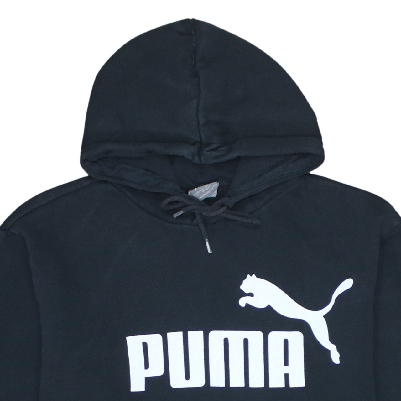 Puma Men's Black XL Pullover Hoodie Fleece Sweatshirt