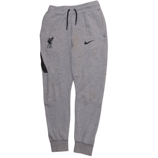 Nike Boys Grey LFC Jogger Sweatpants M 137-147cm Football Tapered Fit