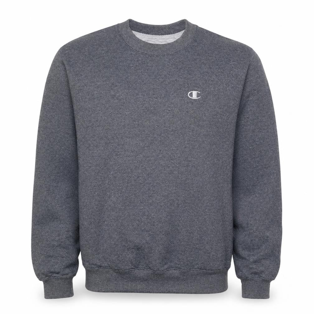 Champion Men's Grey Small Pullover Fleece Sweatshirt