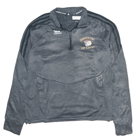 Adidas Men’s Grey ClimaWarm 1/2 Zip Sweatshirt Size L Sports Top