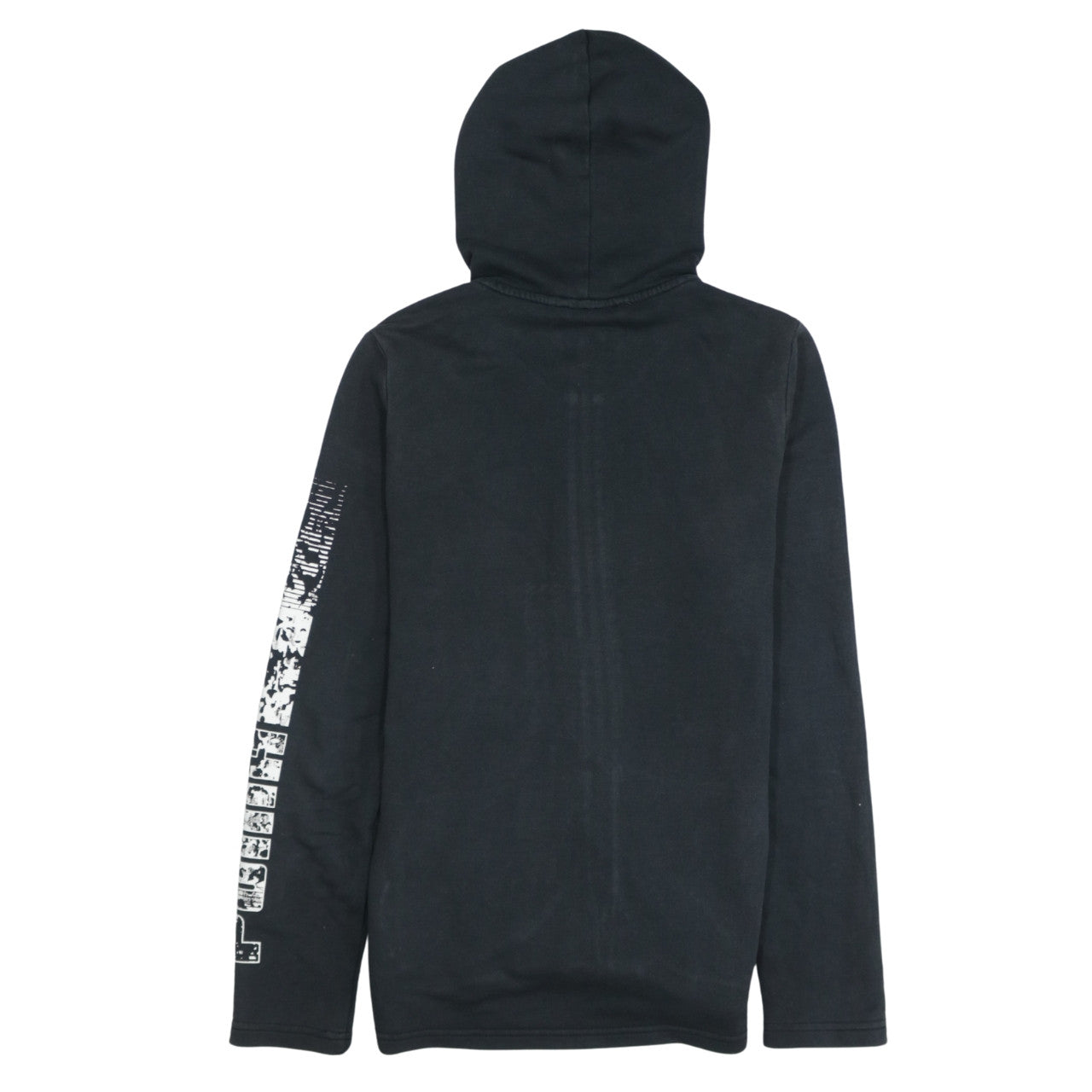 Puma Womens Black Full Zip Hoodie Size 10 Athletic Fit