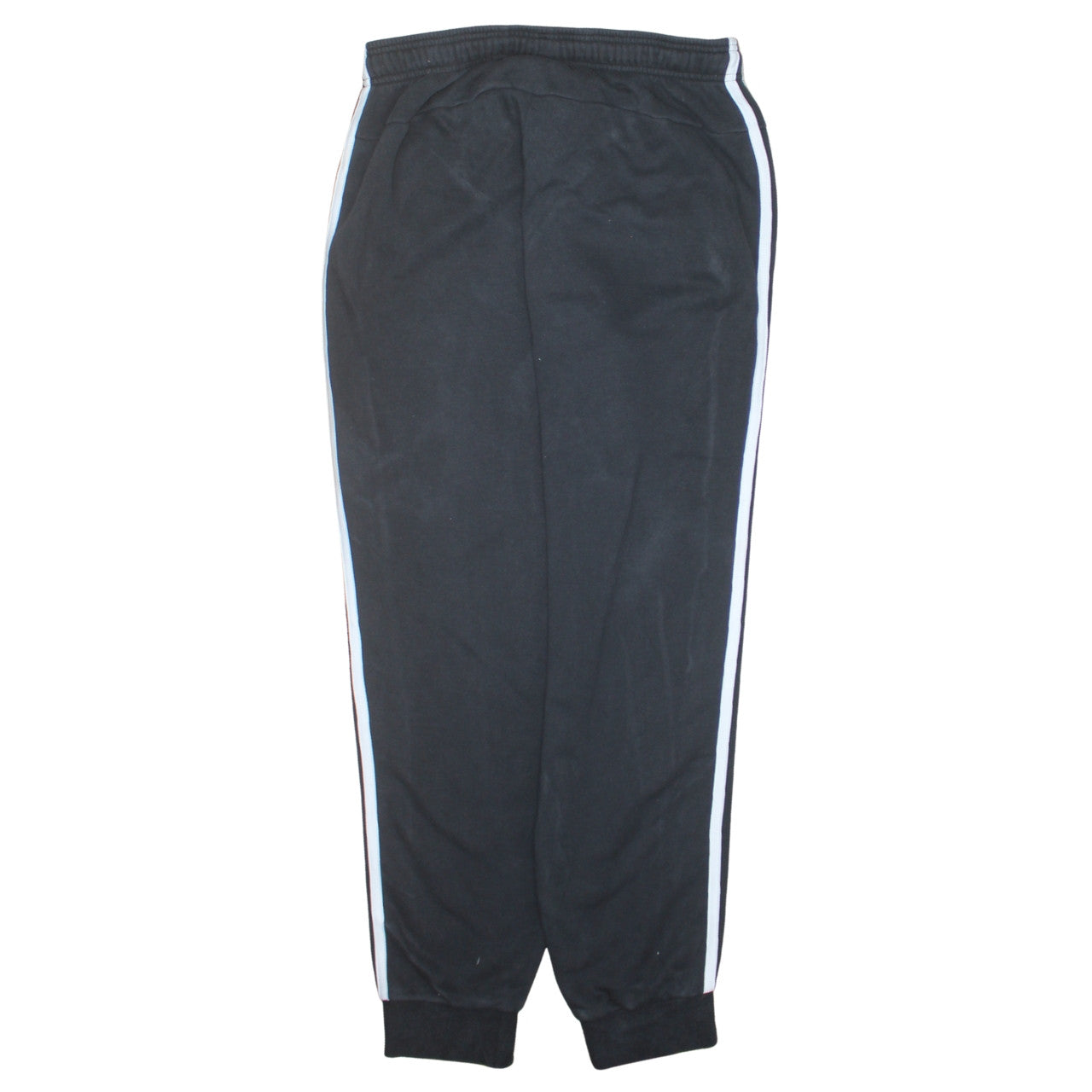 Adidas Mens Black M Jogger Sweatpants with Side Stripes