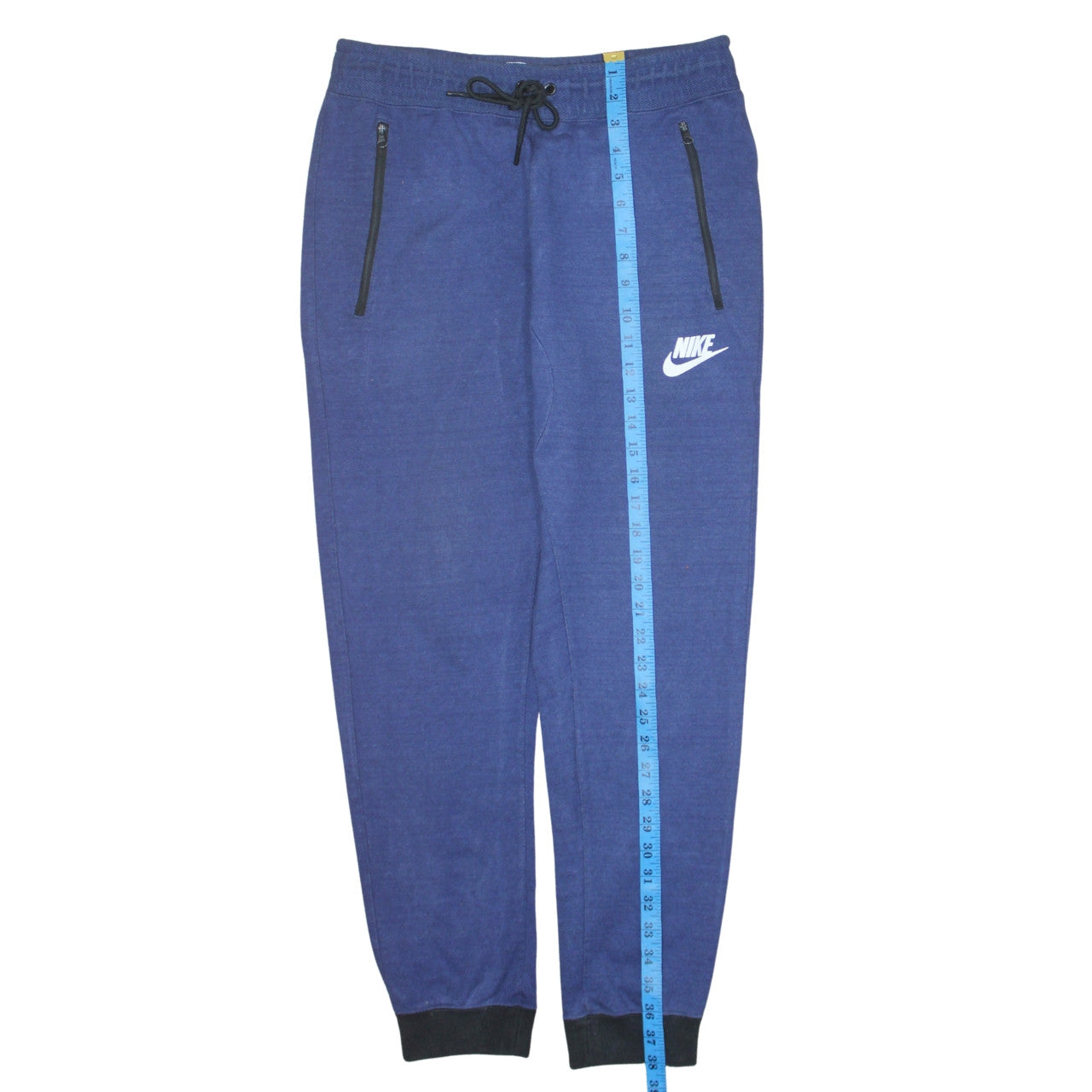 Nike Men's Blue Jogger Trousers M Tapered Fit Activewear