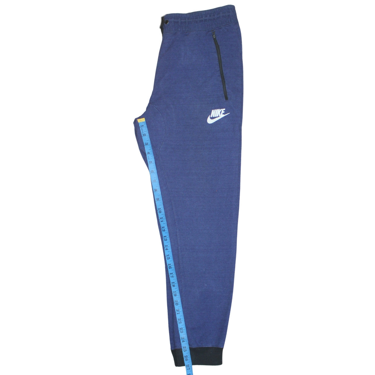 Nike Men's Blue Jogger Trousers M Tapered Fit Activewear
