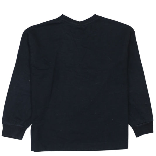 Disney Tu Women's Black Bambi Sweatshirt Size 14 Cotton Blend