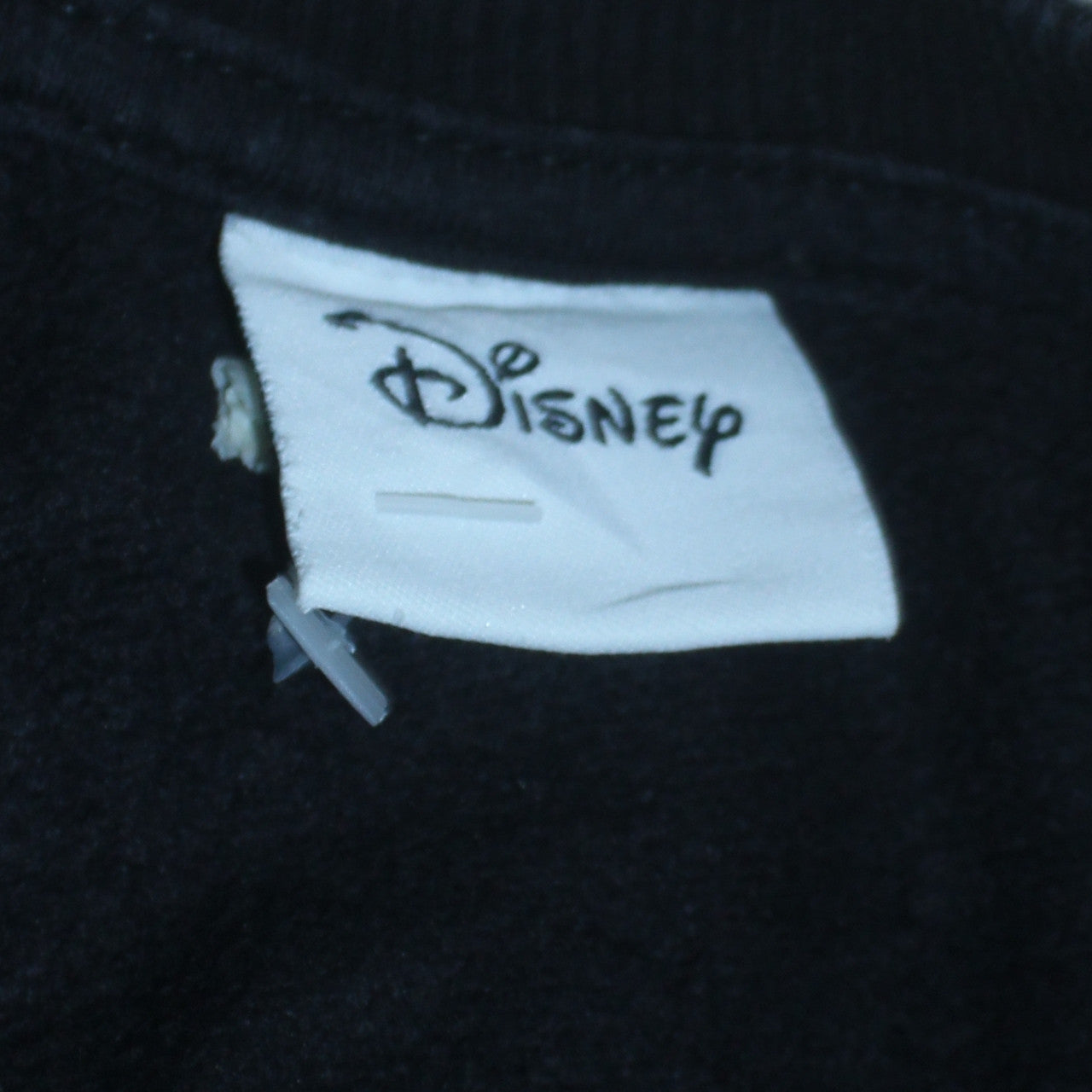 Disney Tu Women's Black Bambi Sweatshirt Size 14 Cotton Blend