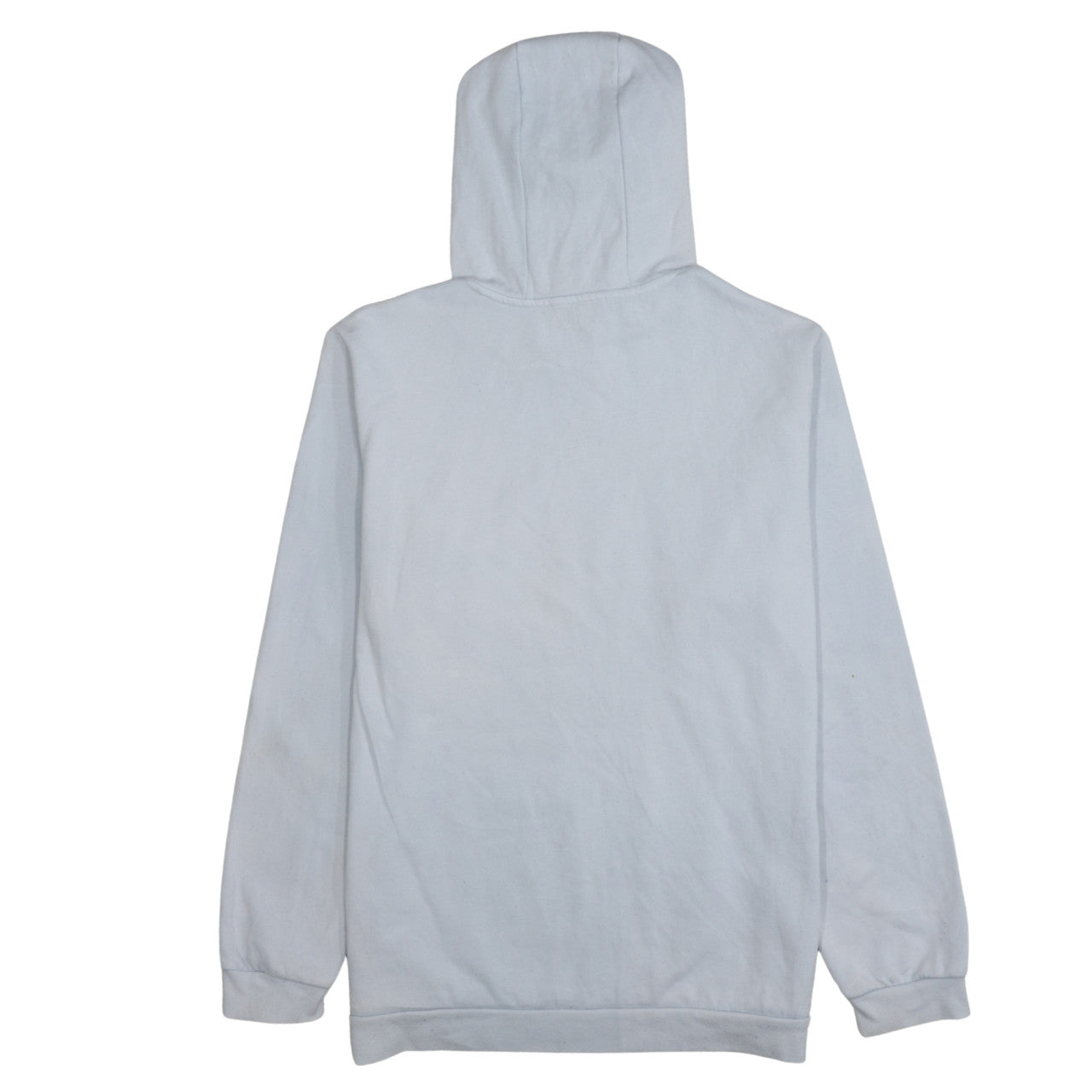 adidas Men's White Pullover Hoodie L Sports Fleece Logo