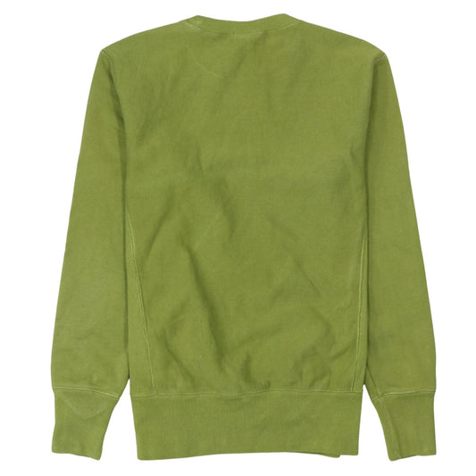 Champion Men's Green Reverse Weave Pullover Sweatshirt Small