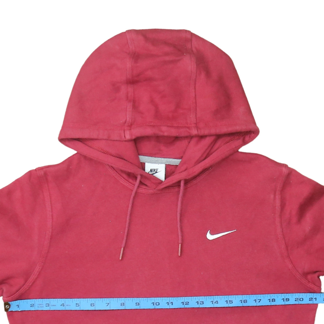 Nike Men's Red Pullover Hoodie Small Fleece Athletic Sportswear