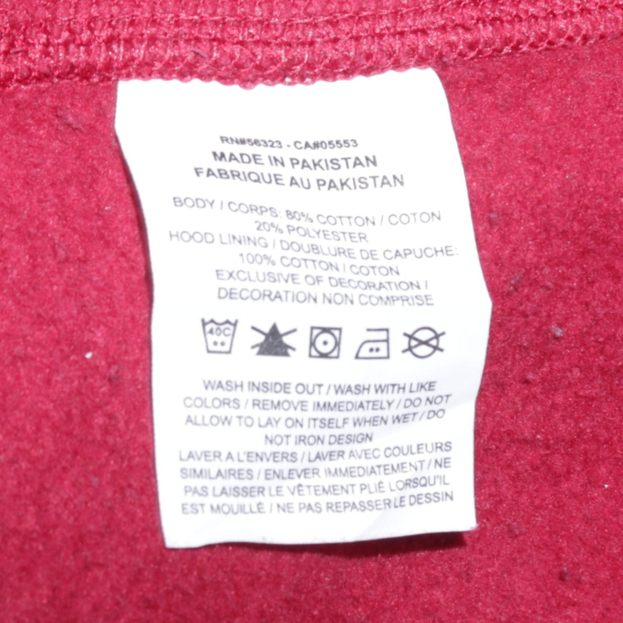Nike Men's Red Pullover Hoodie Small Fleece Athletic Sportswear