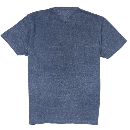 Hilfiger Denim Men's Blue Crew Neck Short Sleeve T-Shirt Size L