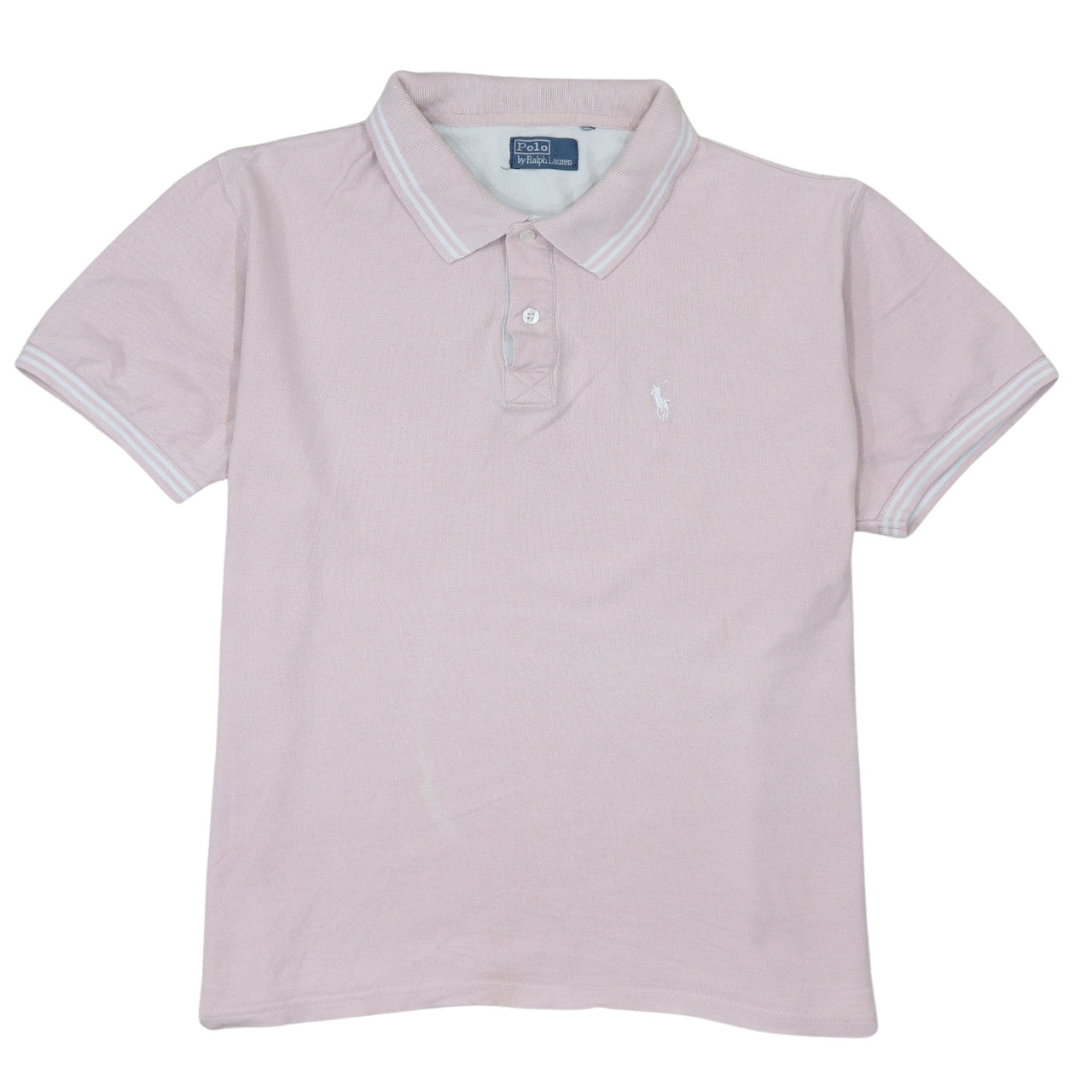 Ralph Lauren Men’s Pink Short Sleeve Polo Shirt XL Cotton