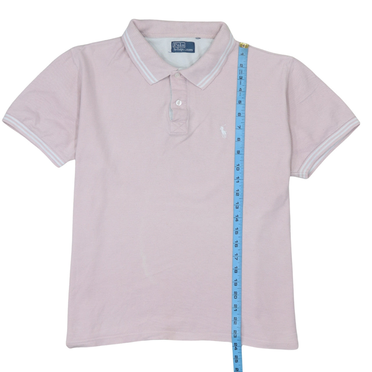 Ralph Lauren Men’s Pink Short Sleeve Polo Shirt XL Cotton