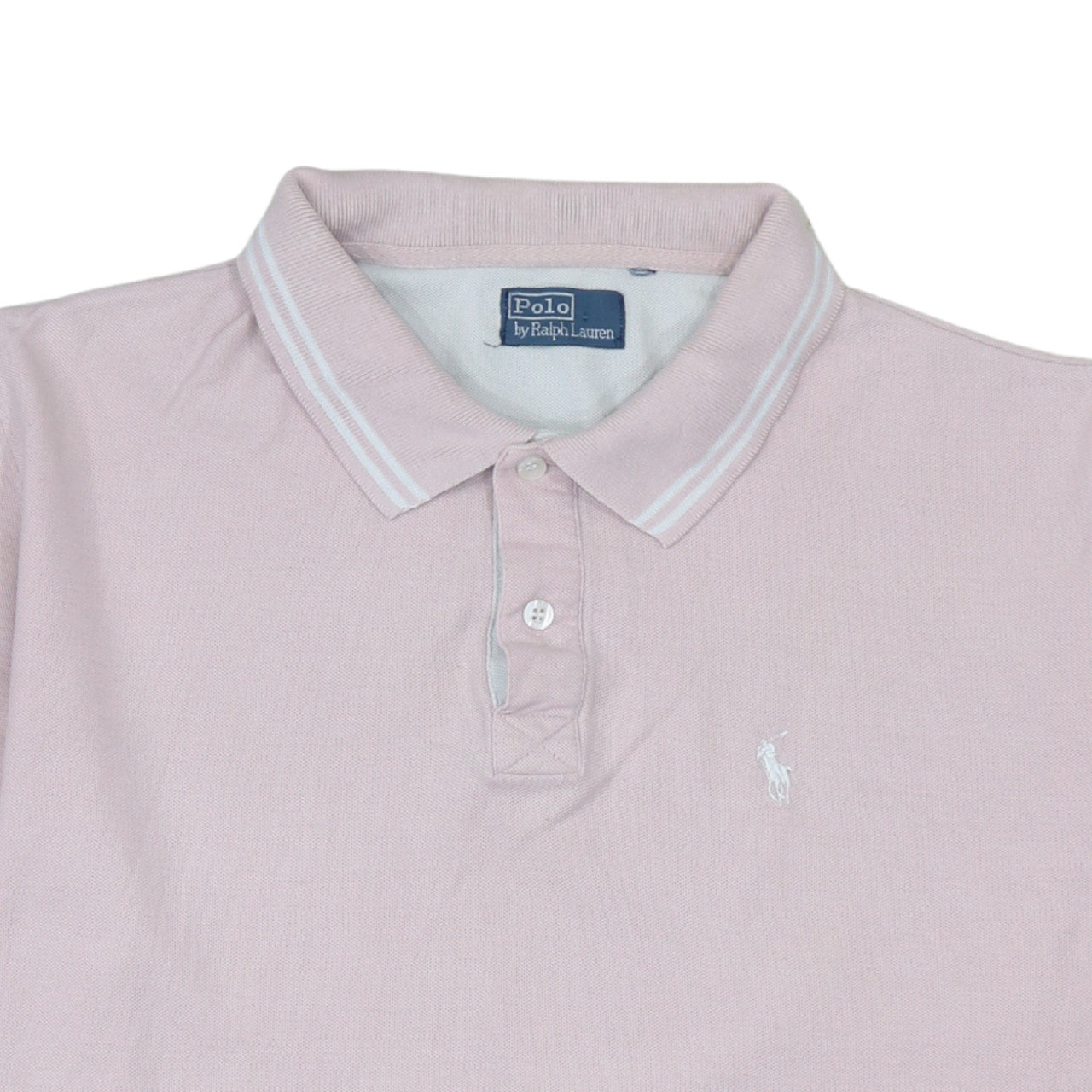 Ralph Lauren Men’s Pink Short Sleeve Polo Shirt XL Cotton