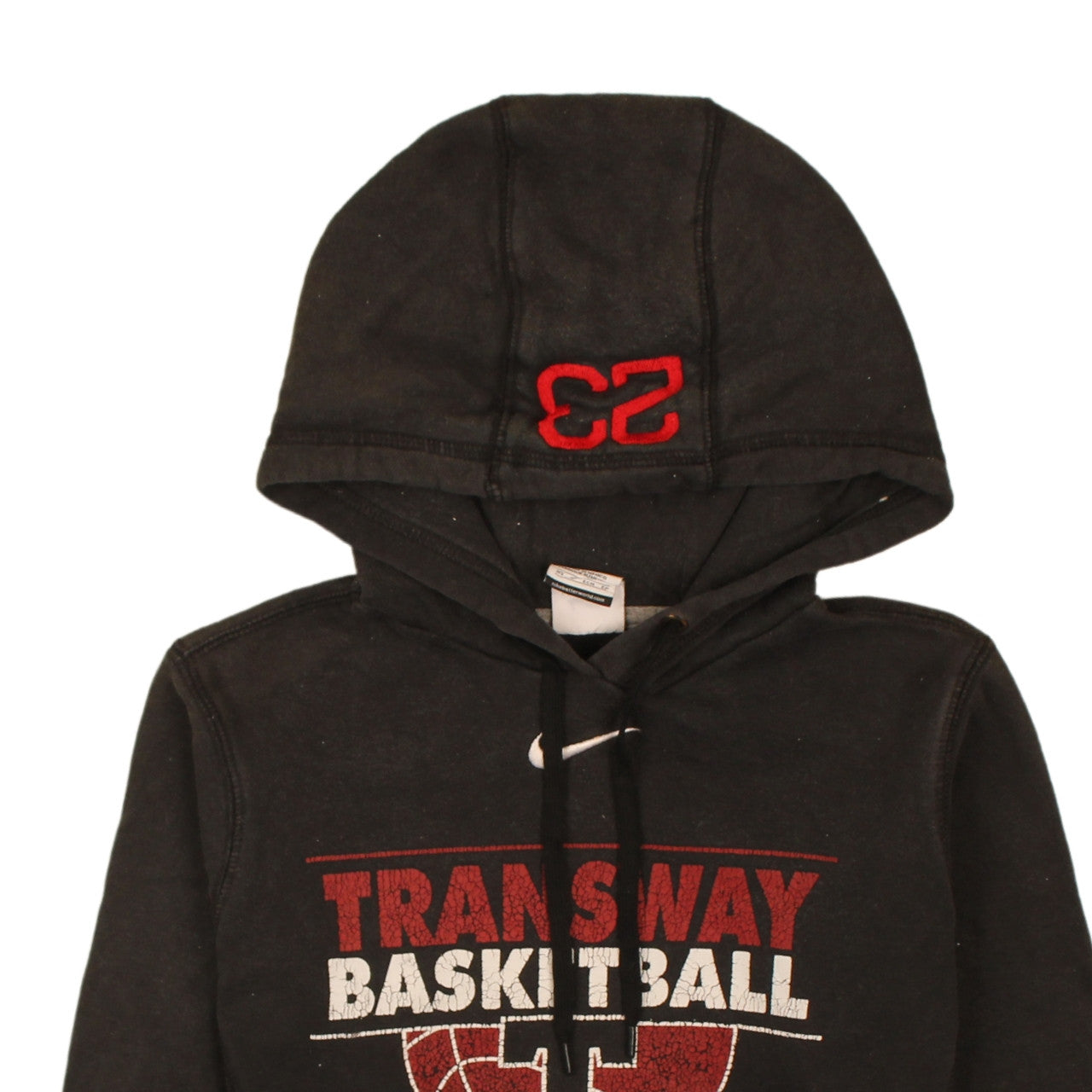 Nike Men's Black XS Pullover Basketball Hoodie Fleece
