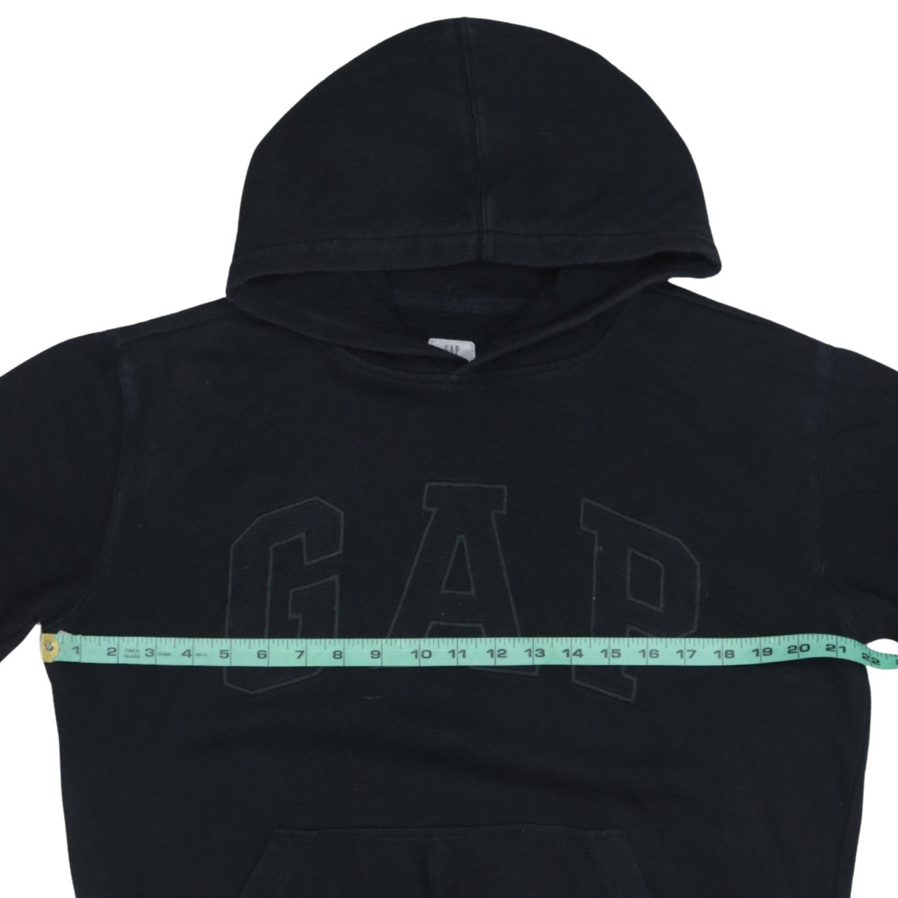 GAP Kids Boys Black XXL Pullover Hoodie Cotton Blend Casual Sweatshirt