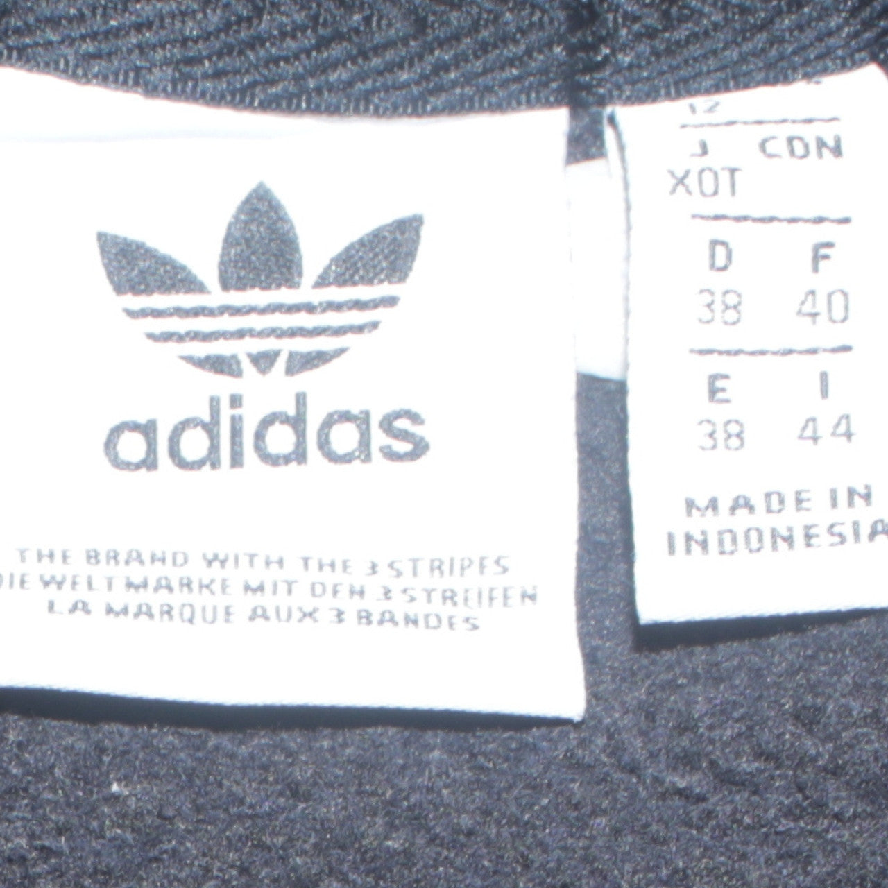 Adidas Women Black Logo Pullover Sweatshirt Size 12 Regular Fit