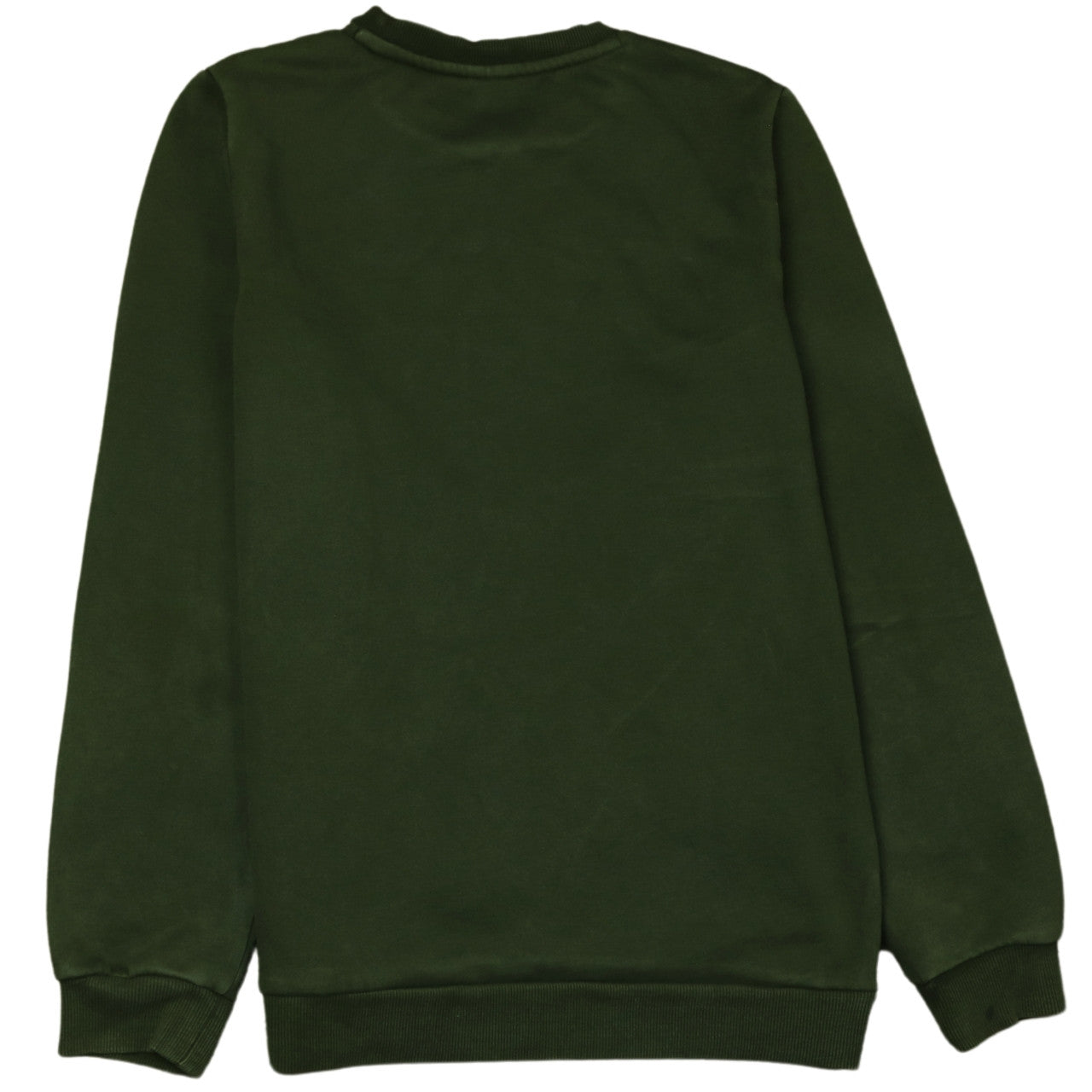 Puma Boys Green Logo Sweatshirt XL 13-14 Years Crew Neck Pullover