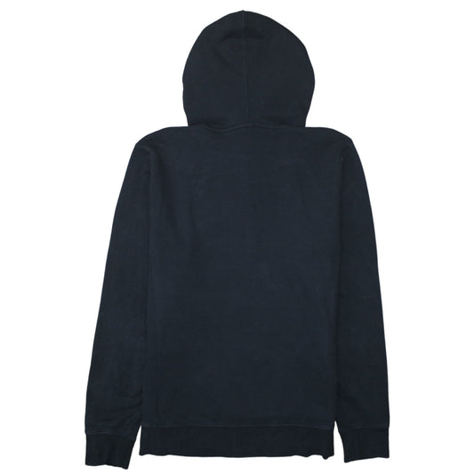 The North Face Women's Black Pullover Hoodie Size S Graphic Logo Cotton Blend