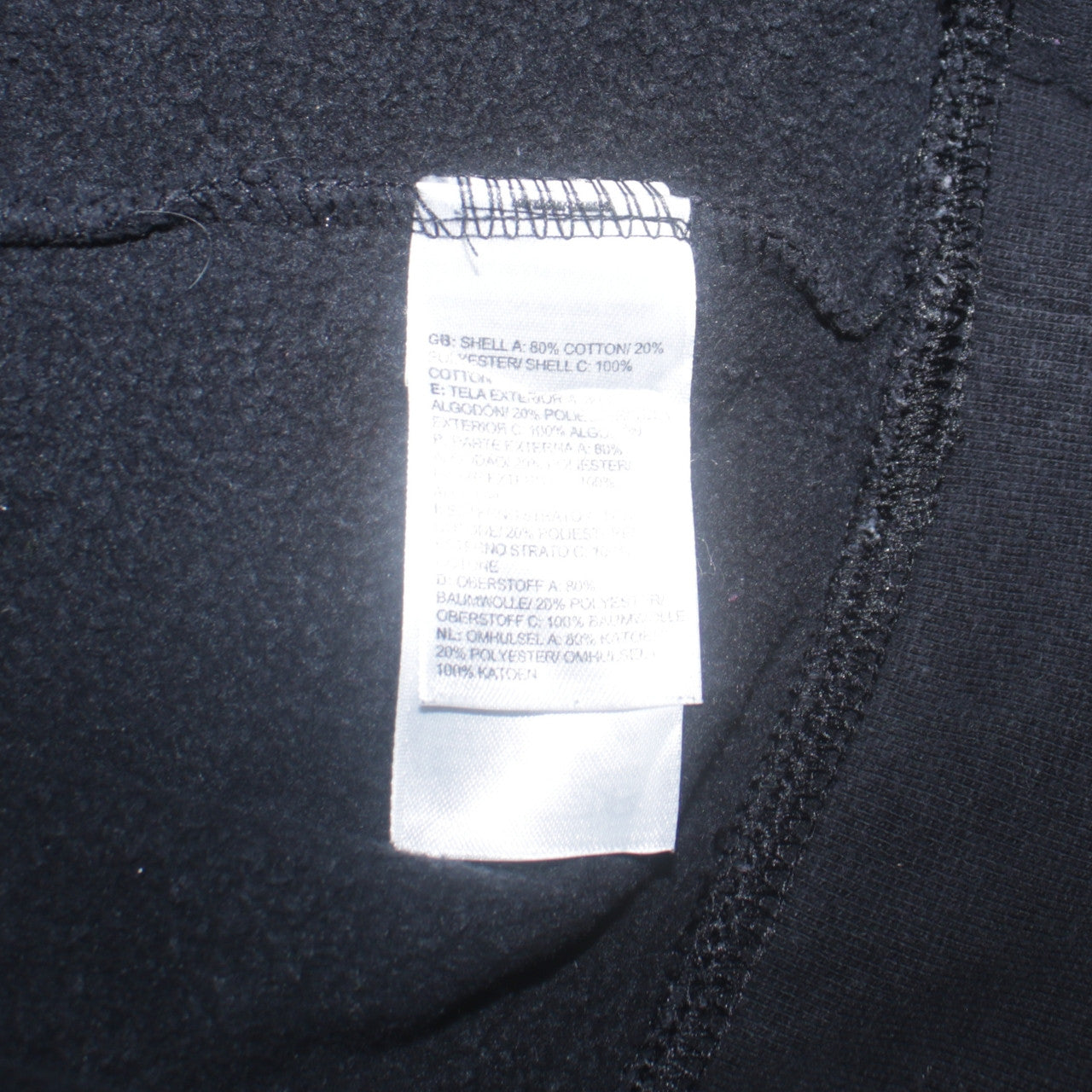 The North Face Women's Black Pullover Hoodie Size S Graphic Logo Cotton Blend