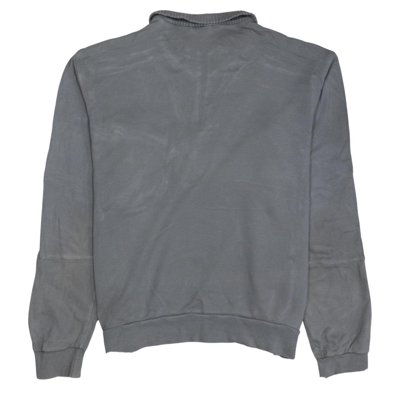Adidas Men's Grey 1/2 Zip Fleece Sweatshirt Size L Regular Fit