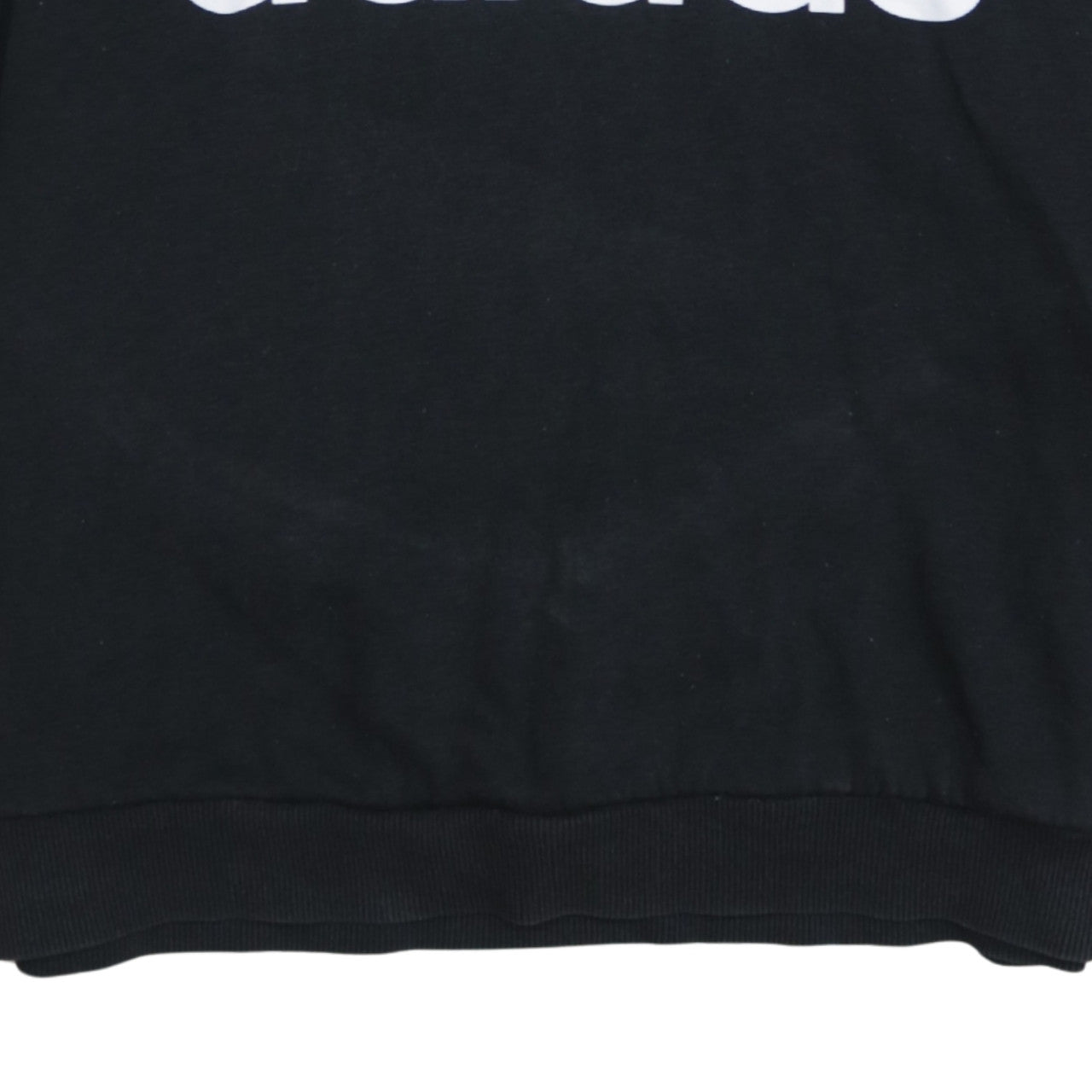 Adidas Women Black L Pullover Hoodie Sweatshirt with Logo