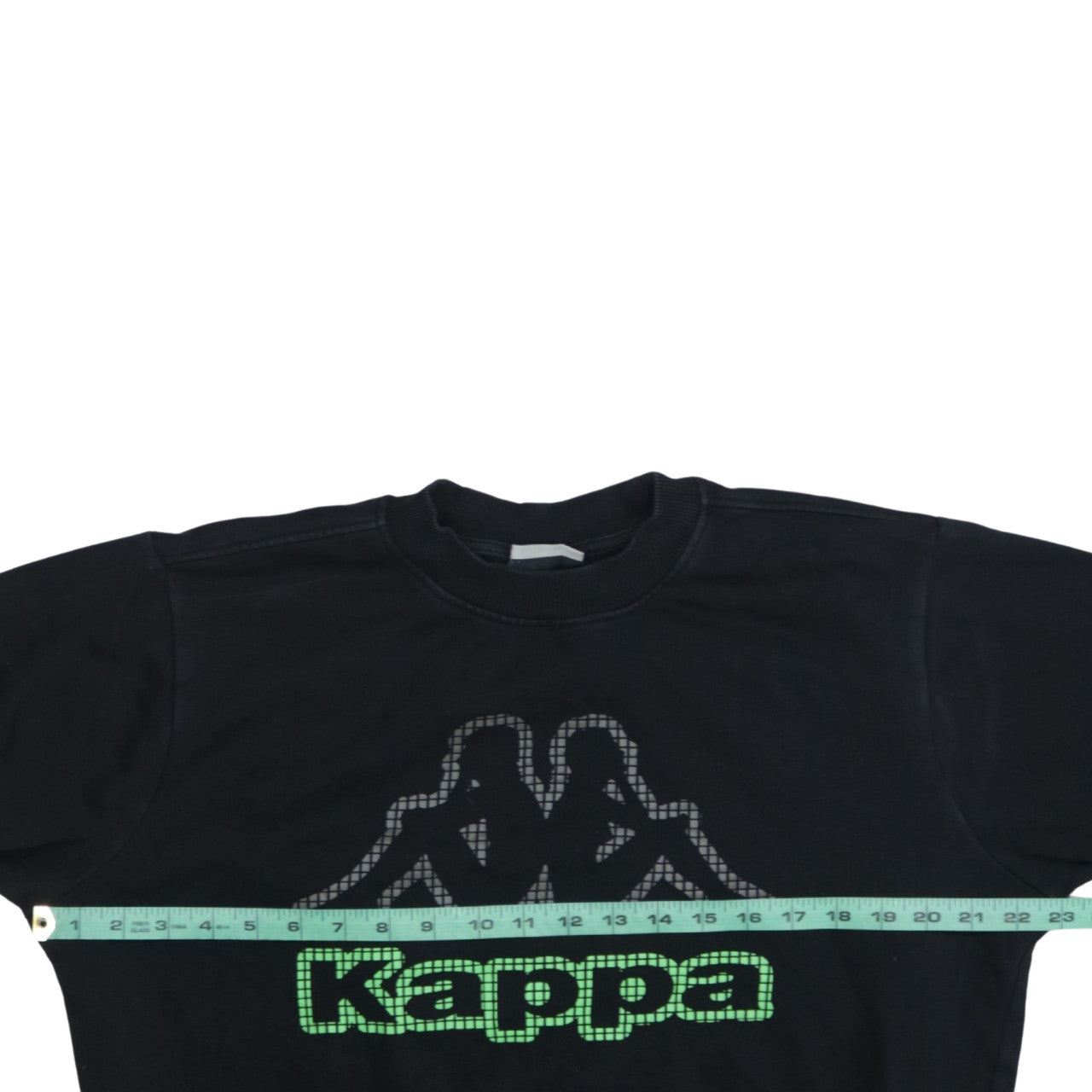 Kappa Men's Black Medium Pullover Sweatshirt Logo Graphic