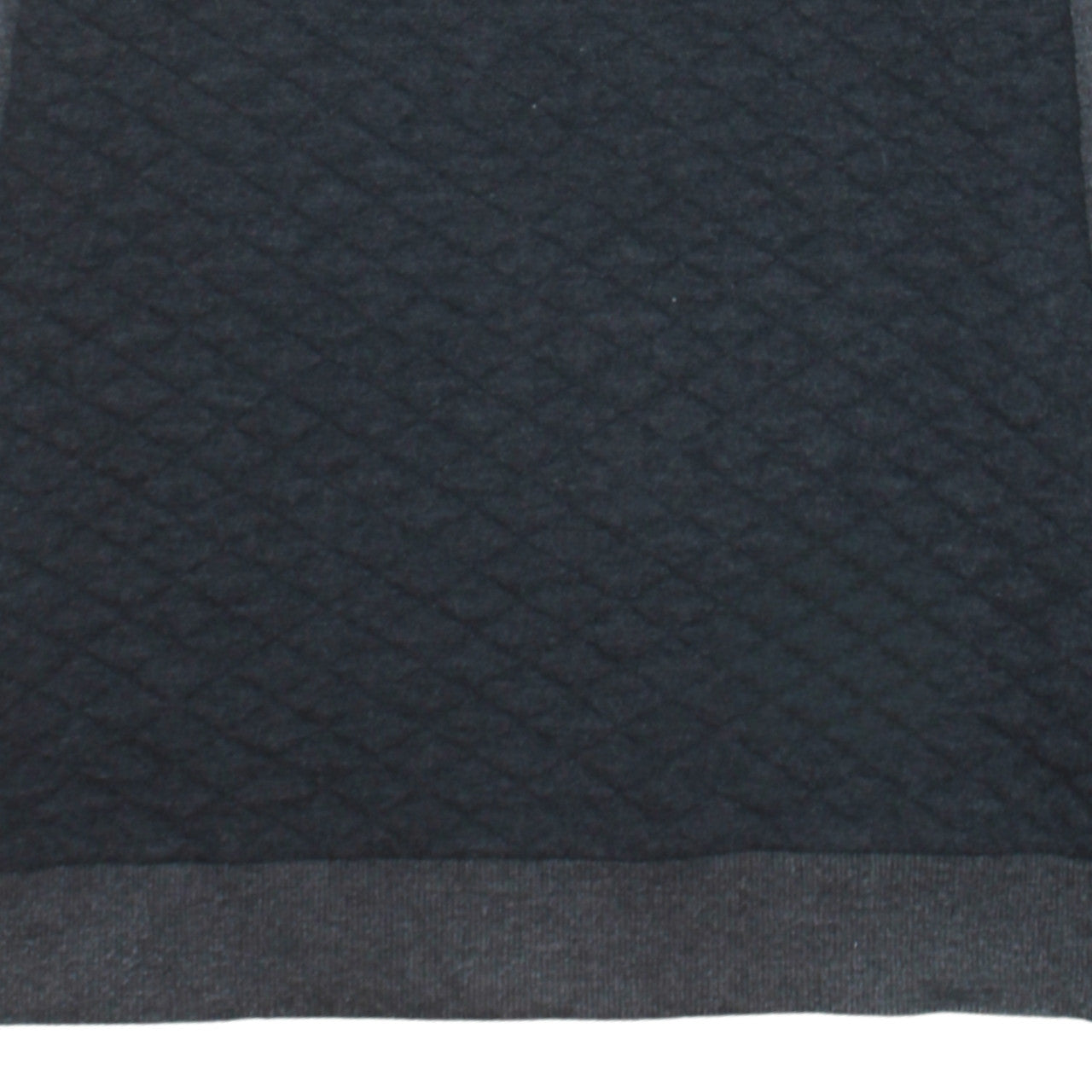 Tommy Hilfiger Men's Grey Quilted Pullover Sweatshirt L Crew Neck Classic