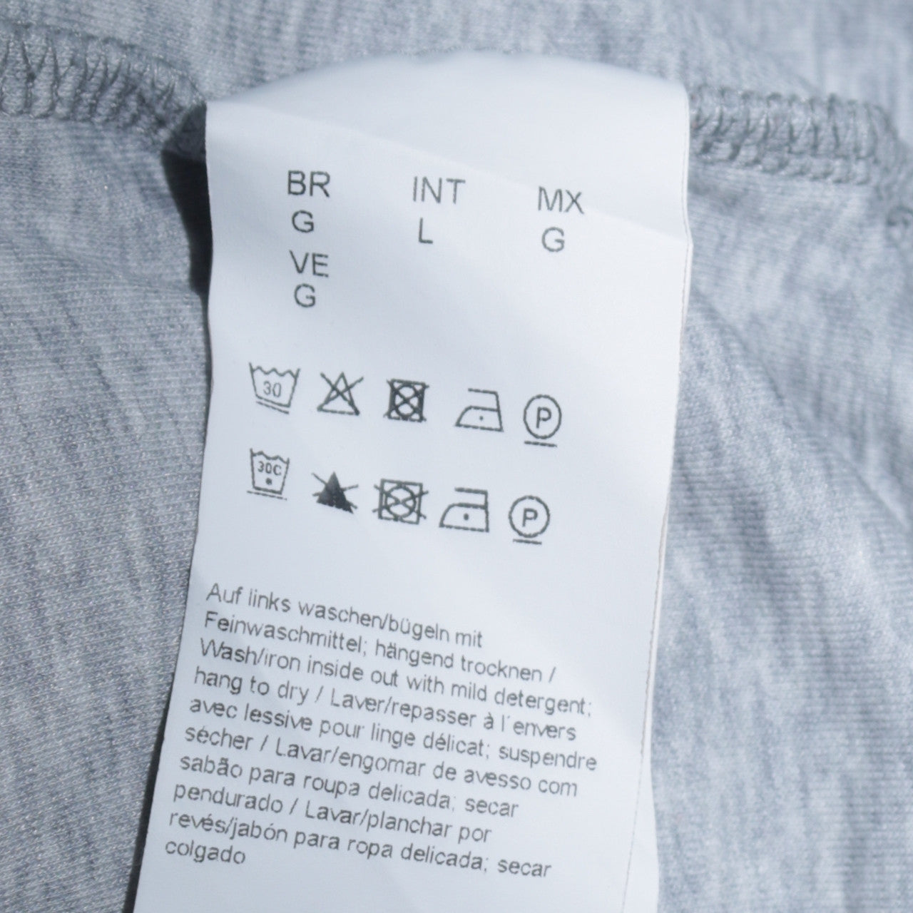 Hugo Boss Mens Grey Logo Sweatshirt L Crew Neck Pullover Jumper Classic