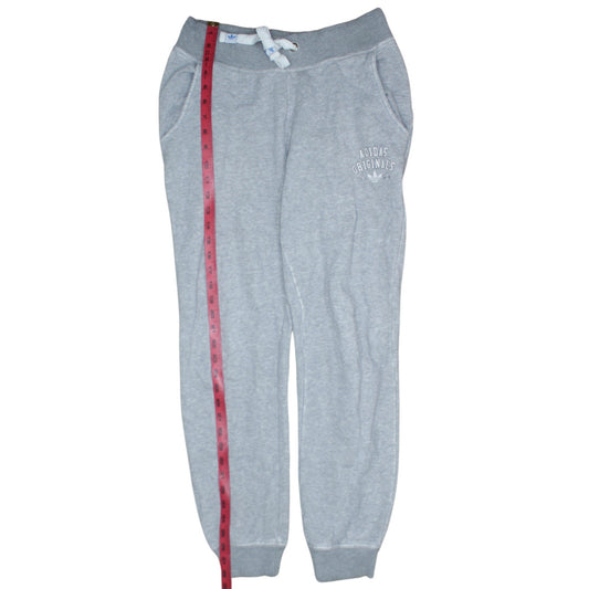 Adidas Originals Women's Grey Joggers Size 14 Regular Sweatpants