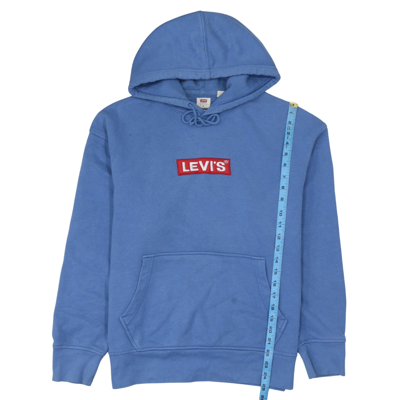 Levi's Men's Blue Relaxed Fit Pullover Hoodie Size M