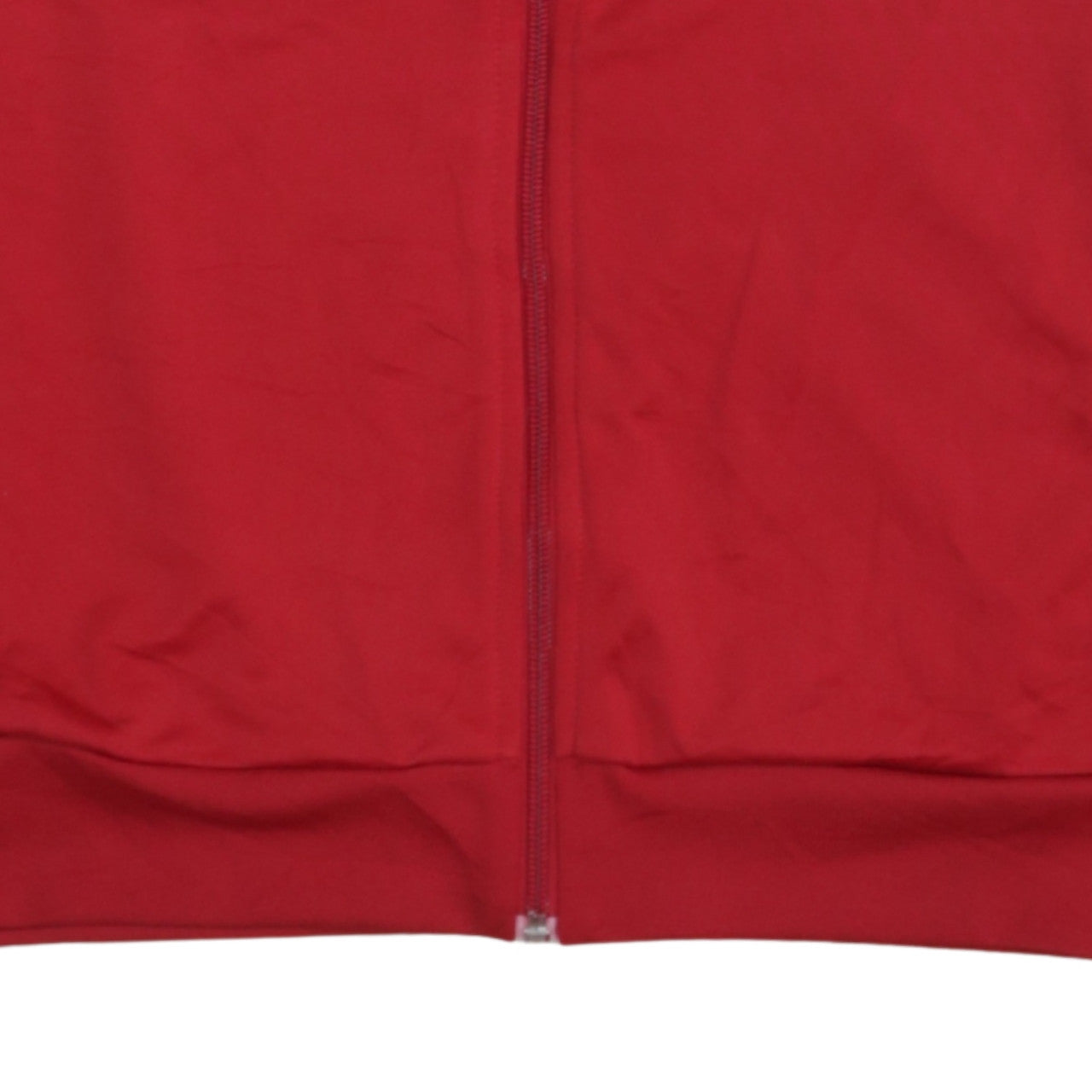 Adidas Boys Red Full Zip Football Sweatshirt 13-14 Years