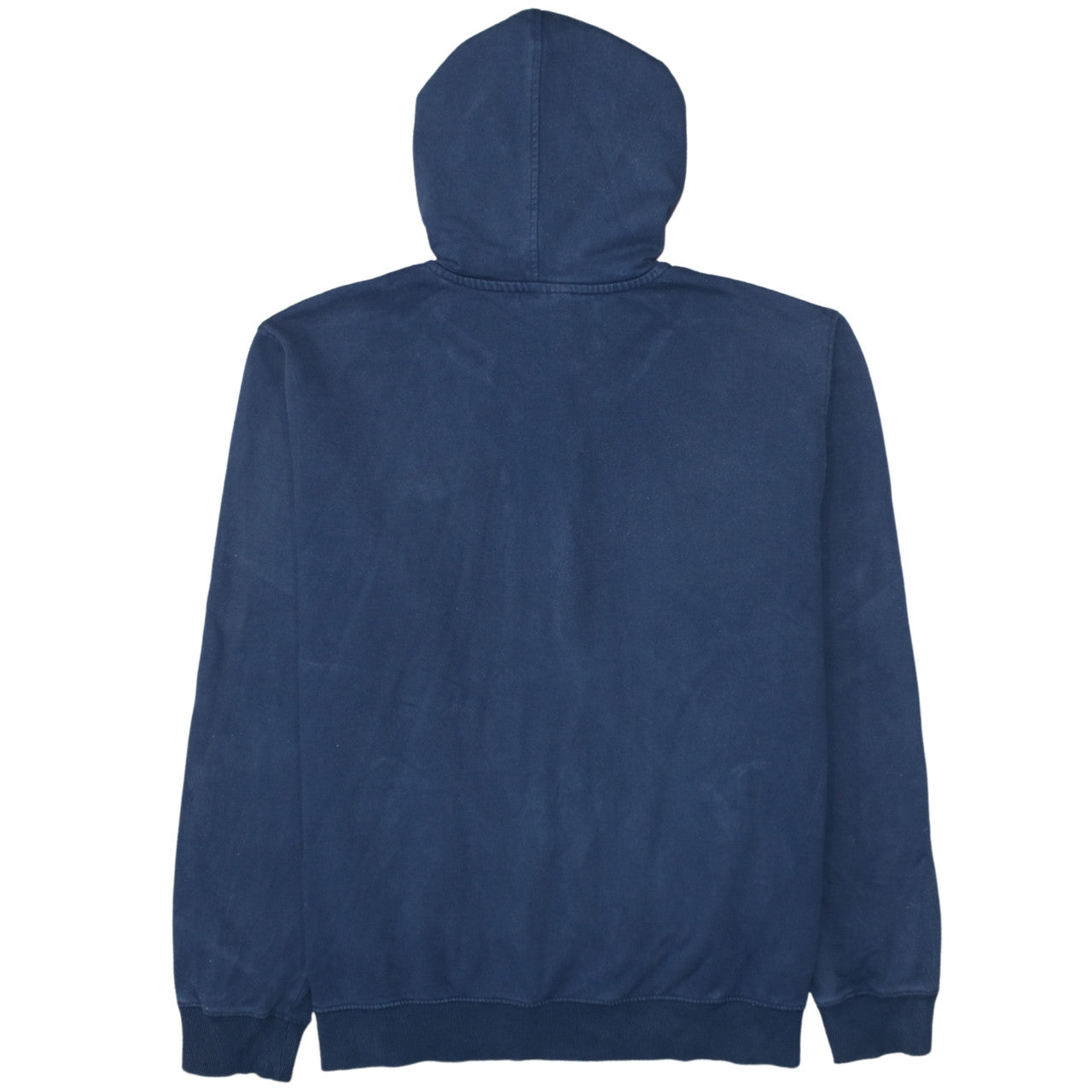 Kappa Men's Blue XL Full Zip Hoodie Cotton Blend Sweatshirt